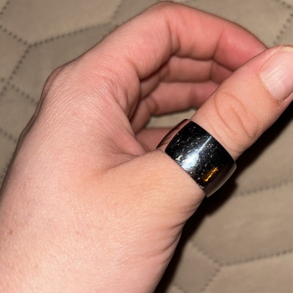 🩶 Chunky Thumb Ring ~ Sterling Silver - Picture 6 of 6